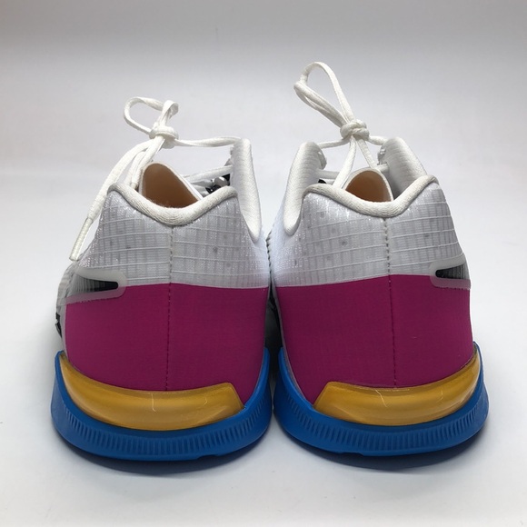 Mens Nike Zoom Metcon Turbo 2 White/Blue/Purple DH3392-109 NWOB - Picture 4 of 5